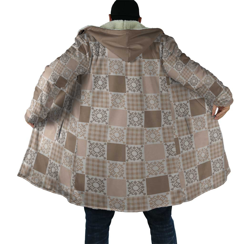 Hawaiian Palaka Quilt Pattern Cloak Hawaii Culture Honu Turtle - Polynesian Pride