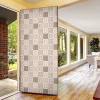 Hawaiian Palaka Quilt Pattern Door Cover Hawaii Culture Honu Turtle - Polynesian Pride
