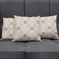 Hawaiian Palaka Quilt Pattern Pillow Cover Hawaii Culture Honu Turtle - Polynesian Pride