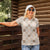 Hawaiian Palaka Quilt Pattern Women Polo Shirt Hawaii Culture Honu Turtle - Polynesian Pride