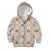 Hawaiian Palaka Quilt Pattern Kid Hoodie Hawaii Culture Pineapple - Polynesian Pride
