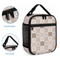 Hawaiian Palaka Quilt Pattern Lunch Bag Hawaii Culture Pineapple LT9 - Polynesian Pride