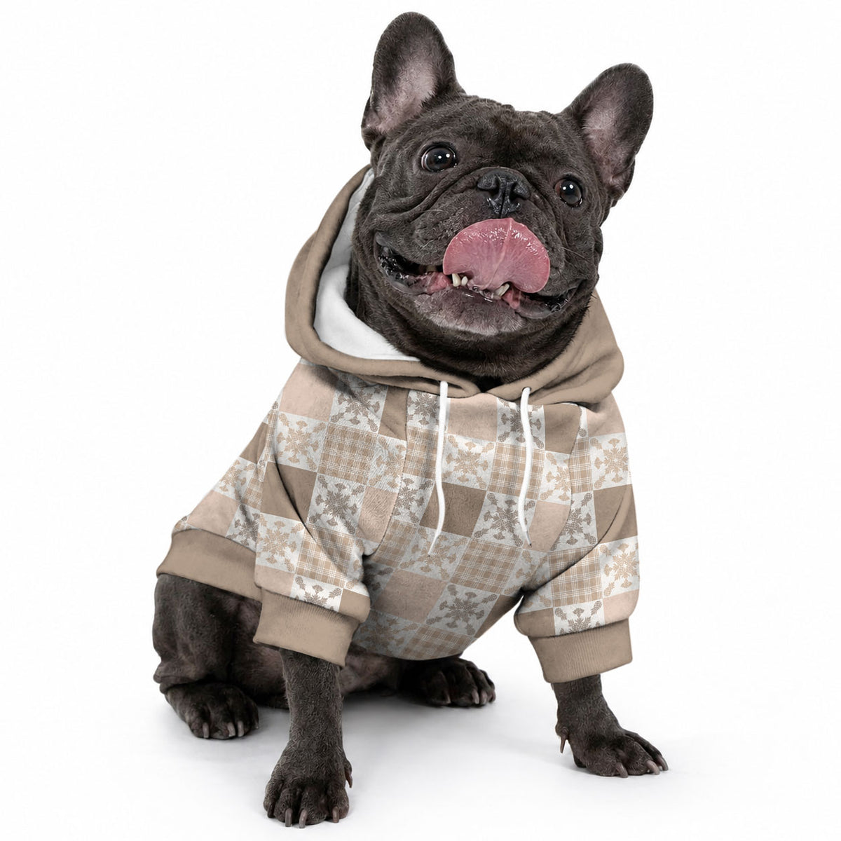 Hawaiian Palaka Quilt Pattern Pet Hoodie Hawaii Culture Pineapple LT9 - Polynesian Pride