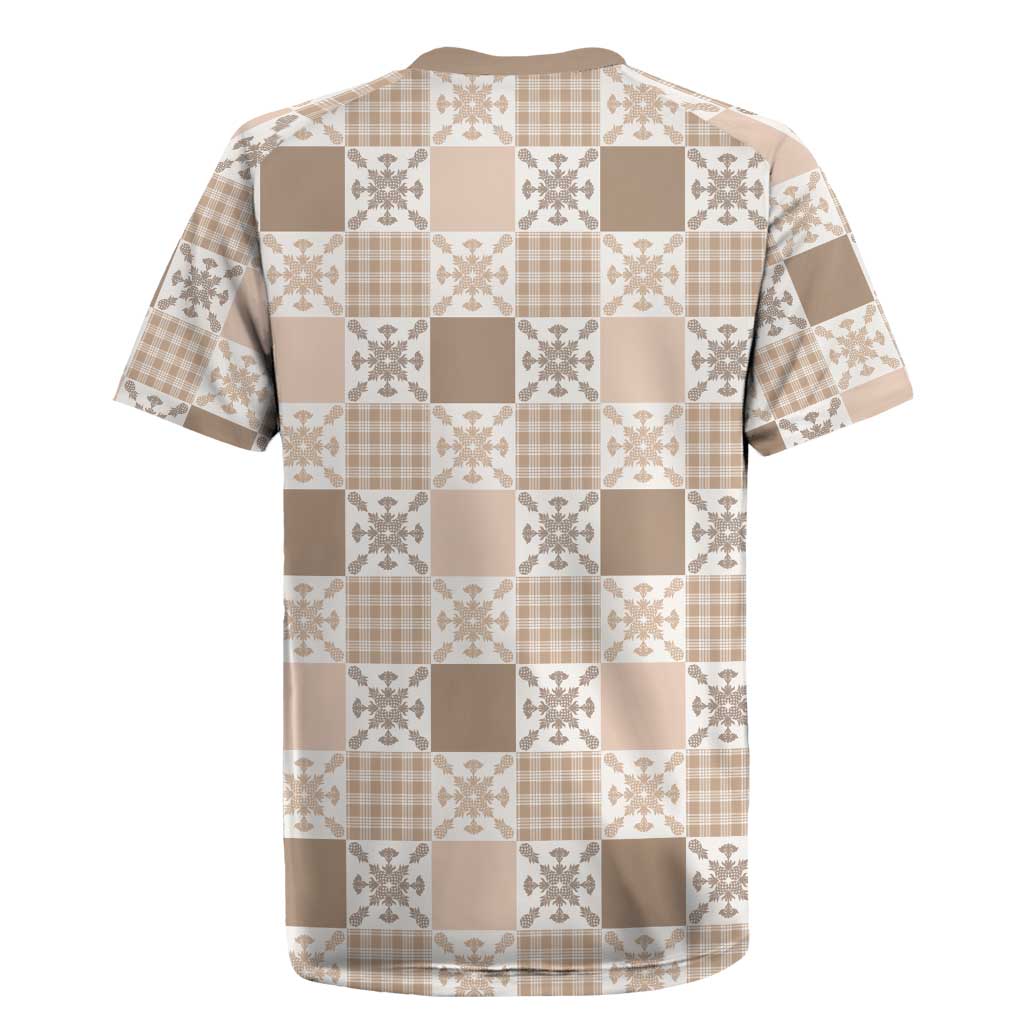 Hawaiian Palaka Quilt Pattern Rugby Jersey Hawaii Culture Pineapple LT9 - Polynesian Pride