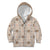 Hawaiian Palaka Quilt Pattern Kid Hoodie Hawaii Culture Tropical Flowers Mix - Polynesian Pride