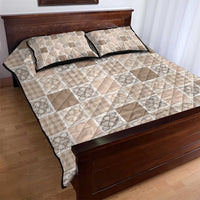 Hawaiian Palaka Quilt Pattern Quilt Bed Set Hawaii Culture Tropical Flowers Mix - Polynesian Pride