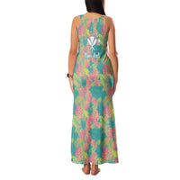 Personalised Seamless Hawaiian Quilt Pattern Family Matching Tank Maxi Dress and Hawaiian Shirt Hawaii Culture Palm Leaf Tropical LT9 - Polynesian Pride
