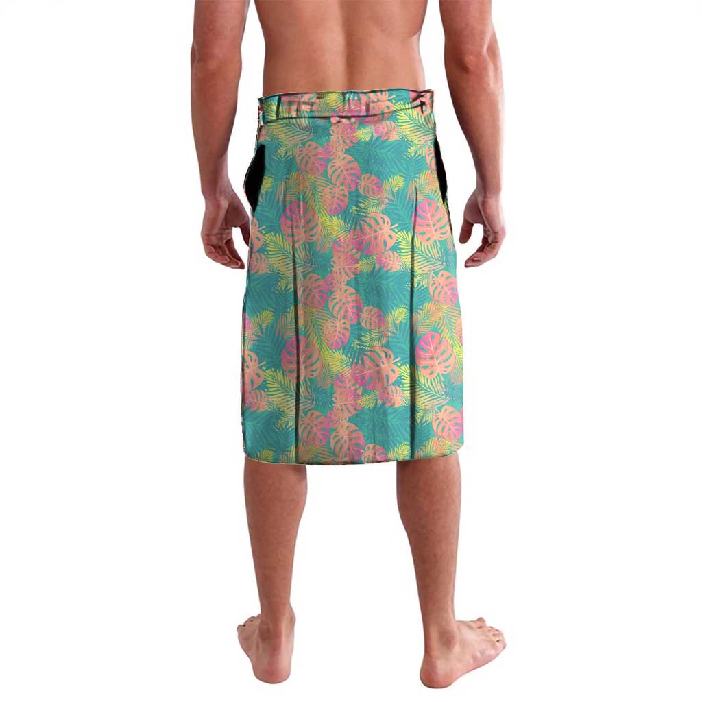 Seamless Hawaiian Quilt Pattern Lavalava Hawaii Culture Palm Leaf Tropical - Polynesian Pride