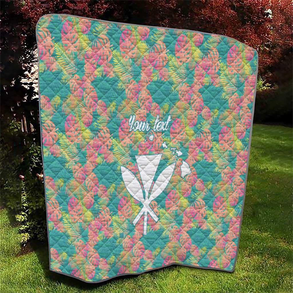 Seamless Hawaiian Quilt Pattern Quilt Hawaii Culture Palm Leaf Tropical - Polynesian Pride