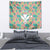Seamless Hawaiian Quilt Pattern Tapestry Hawaii Culture Palm Leaf Tropical - Polynesian Pride