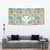 Seamless Hawaiian Quilt Pattern Tapestry Hawaii Culture Palm Leaf Tropical - Polynesian Pride