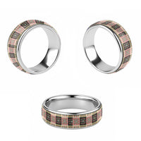 Seamless Pattern Pikake Lei Classic Ring Floral Squares Pikake - Polynesian Pride