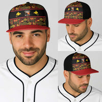 Papua New Guinea Kumuls Baseball Net Cap Bird of Paradise Black Version LT9 - Polynesian Pride