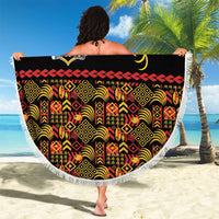 Papua New Guinea Kumuls Beach Blanket Bird of Paradise Black Version LT9 - Polynesian Pride