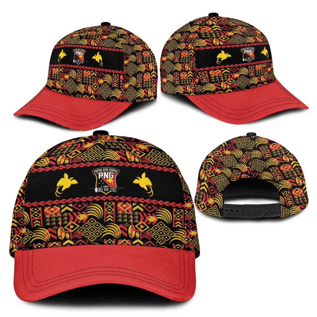 Papua New Guinea Kumuls Classic Cap Bird of Paradise Black Version LT9 - Polynesian Pride