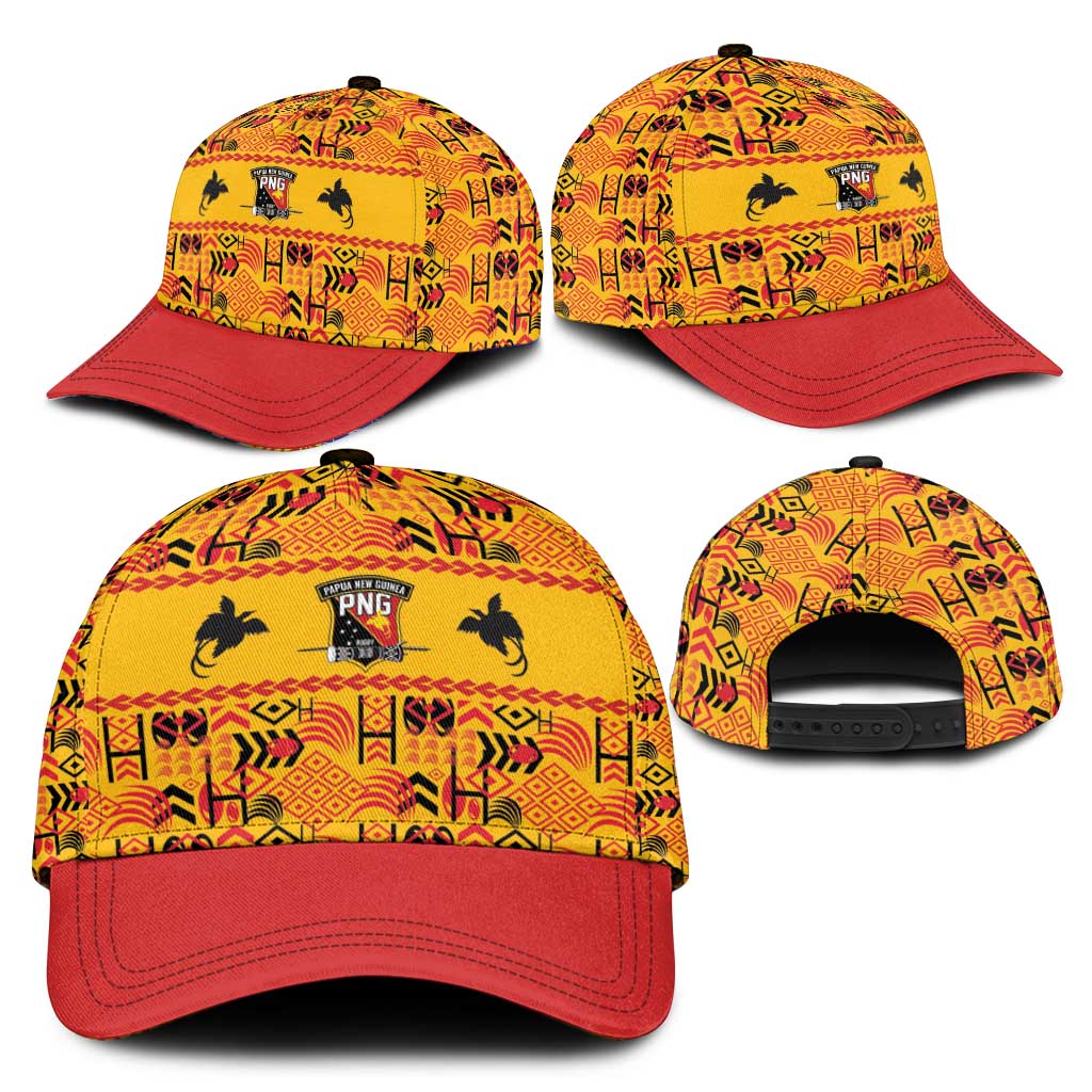 Papua New Guinea Kumuls Classic Cap Bird of Paradise Gold Version LT9 - Polynesian Pride