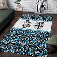 Fiji Bati Area Rug Bati Island Warrior Geometry