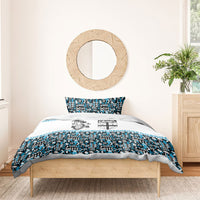 Fiji Bati Bedding Set Bati Island Warrior Geometry