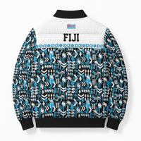 Fiji Bati Bomber Puffer Jacket Bati Island Warrior Geometry
