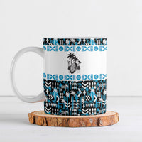 Fiji Bati Ceramic Mug Bati Island Warrior Geometry