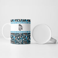 Fiji Bati Ceramic Mug Bati Island Warrior Geometry
