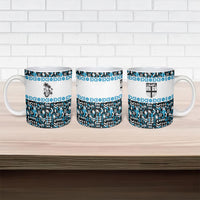 Fiji Bati Ceramic Mug Bati Island Warrior Geometry