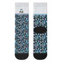 Fiji Bati Crew Socks Bati Island Warrior Geometry LT9 - Polynesian Pride