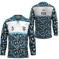 Fiji Bati Hockey Jersey Bati Island Warrior Geometry LT9 - Polynesian Pride