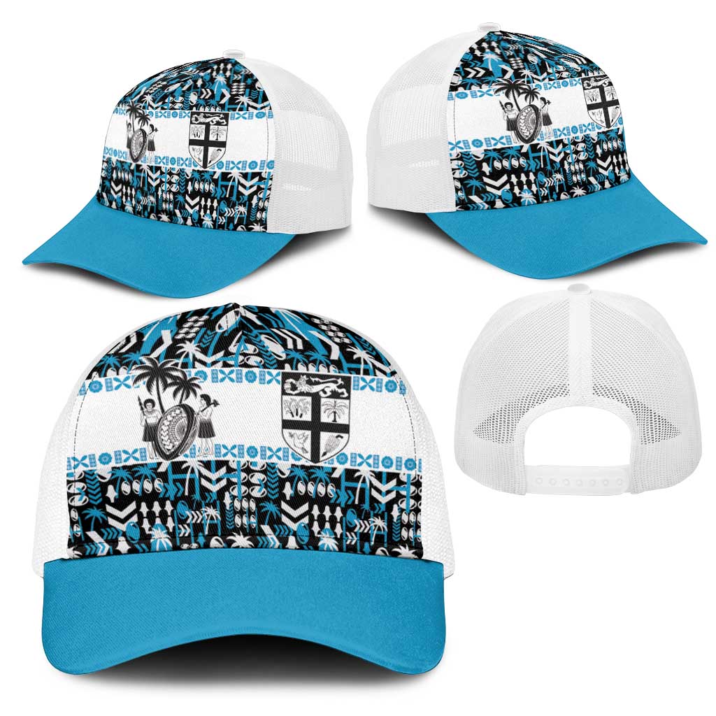 Fiji Bati Mesh Trucker Cap Bati Island Warrior Geometry