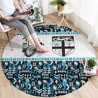 Fiji Bati Round Carpet Bati Island Warrior Geometry