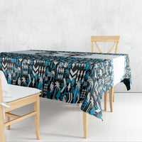 Fiji Bati Tablecloth Bati Island Warrior Geometry LT9 - Polynesian Pride