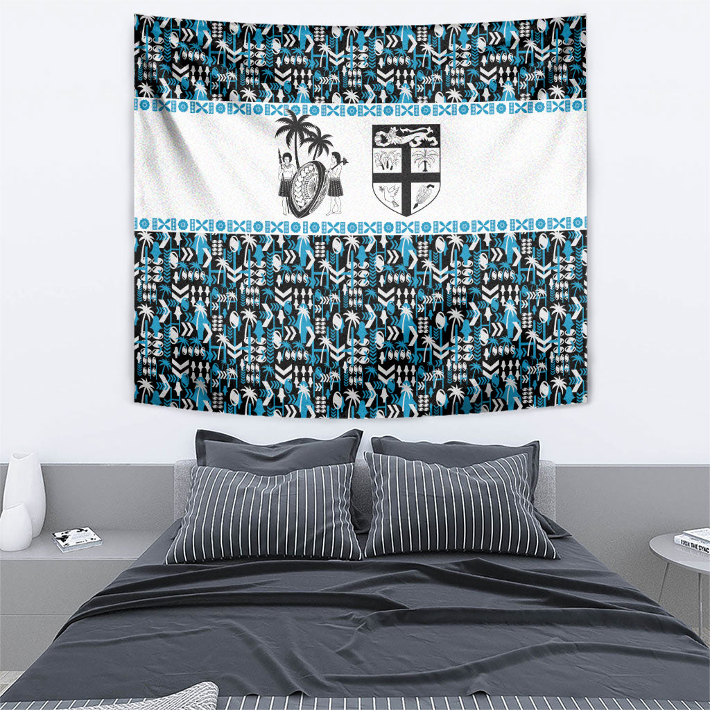 Fiji Bati Tapestry Bati Island Warrior Geometry