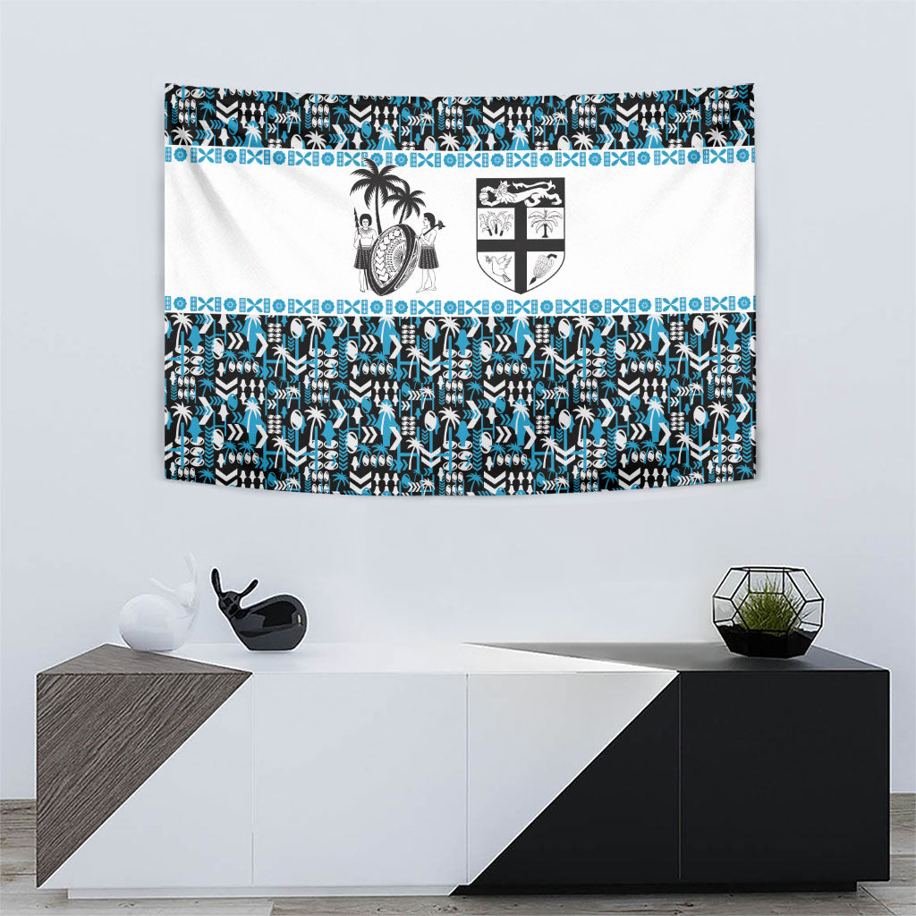 Fiji Bati Tapestry Bati Island Warrior Geometry