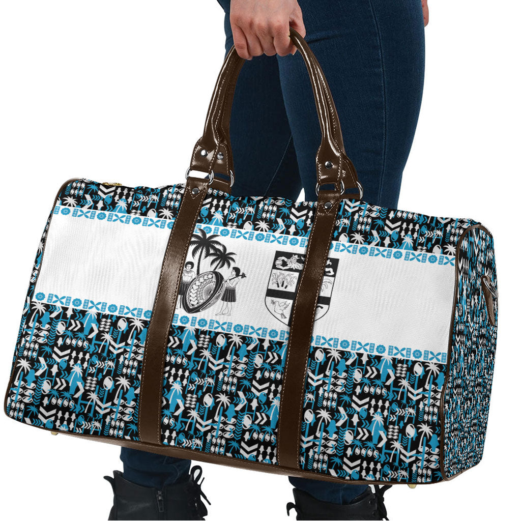 Fiji Bati Travel Bag Bati Island Warrior Geometry