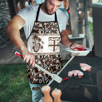 Fiji Bati Apron Masi-inspired Tapa Pattern