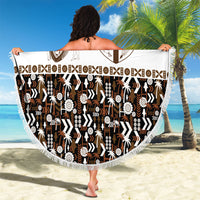 Fiji Bati Beach Blanket Masi-inspired Tapa Pattern LT9 - Polynesian Pride