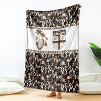 Fiji Bati Blanket Masi-inspired Tapa Pattern
