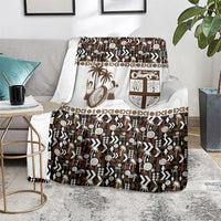 Fiji Bati Blanket Masi-inspired Tapa Pattern