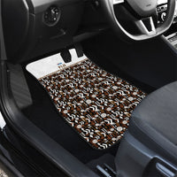 Fiji Bati Car Mats Masi-inspired Tapa Pattern