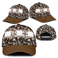 Fiji Bati Classic Cap Masi-inspired Tapa Pattern LT9 - Polynesian Pride