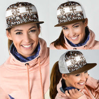 Fiji Bati Mesh Trucker Cap Masi-inspired Tapa Pattern