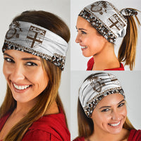 Fiji Bati Neck Gaiter Masi-inspired Tapa Pattern
