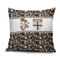 Fiji Bati Pillow Cover Masi-inspired Tapa Pattern
