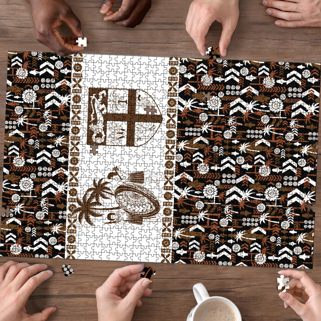 Fiji Bati Puzzle Masi-inspired Tapa Pattern LT9 - Polynesian Pride