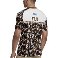 Fiji Bati Rugby Jersey Masi-inspired Tapa Pattern
