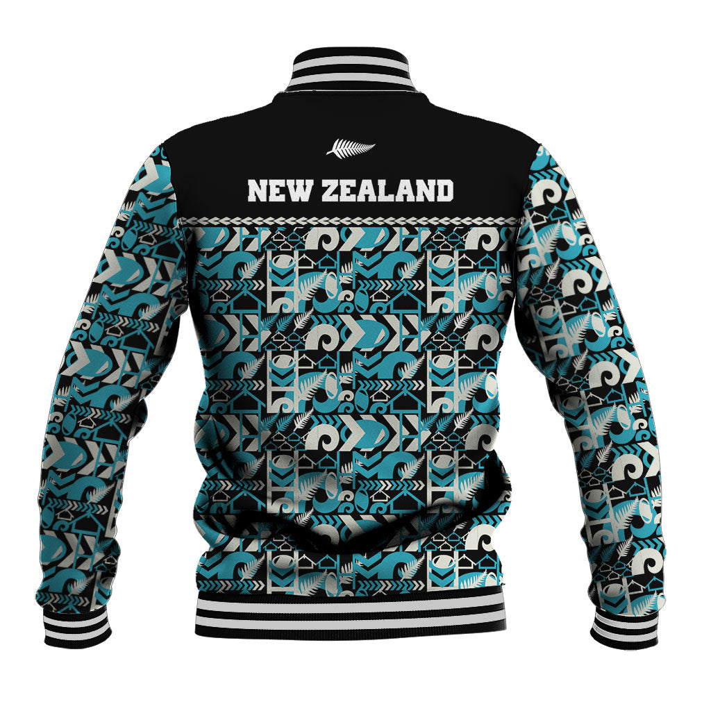 Aotearoa New Zealand Kiwis Tima Riki Motu Baseball Jacket LT9 - Polynesian Pride