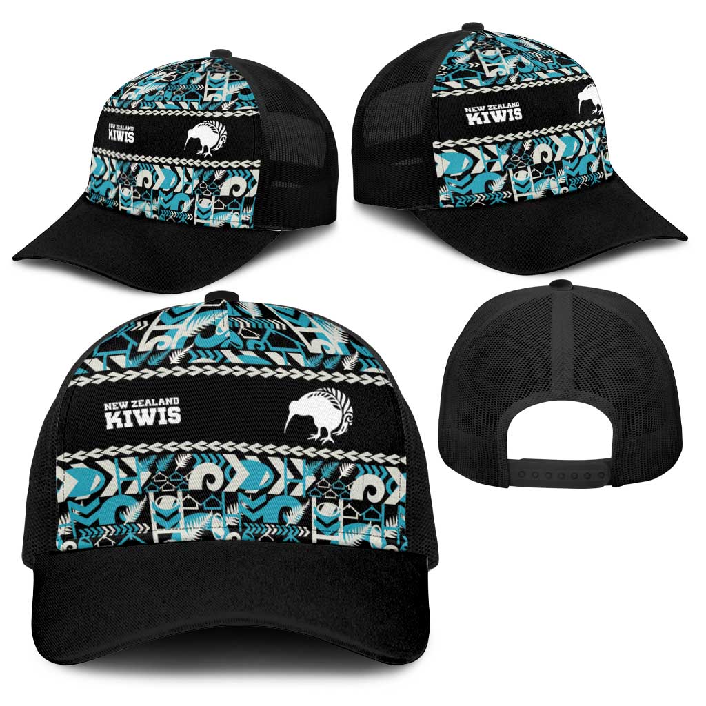 Aotearoa New Zealand Kiwis Tīma Riki Motu Baseball Net Cap LT9 - Polynesian Pride