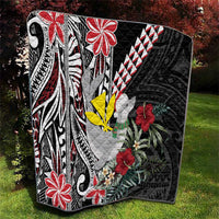 Hawaii Monk Seal Santa Quilt Hibiscus Kakau Pattern Mele Kalikimaka LT9 - Polynesian Pride