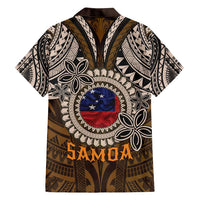 Samoa Warrior Family Matching Summer Maxi Dress and Hawaiian Shirt The Mighty Samoan Warrior Spirit LT9 - Polynesian Pride