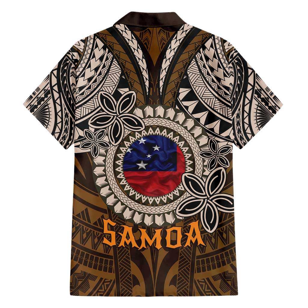 Samoa Warrior Hawaiian Shirt The Mighty Samoan Warrior Spirit LT9 - Polynesian Pride